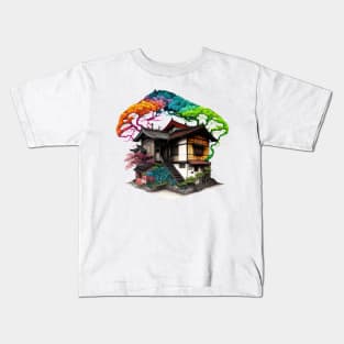 The houses of Ōsaka Kids T-Shirt